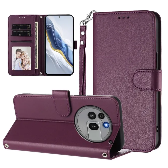 Housse Nothing Phone (3a) Pro Simili Cuir Sangle Porte-Cartes 9