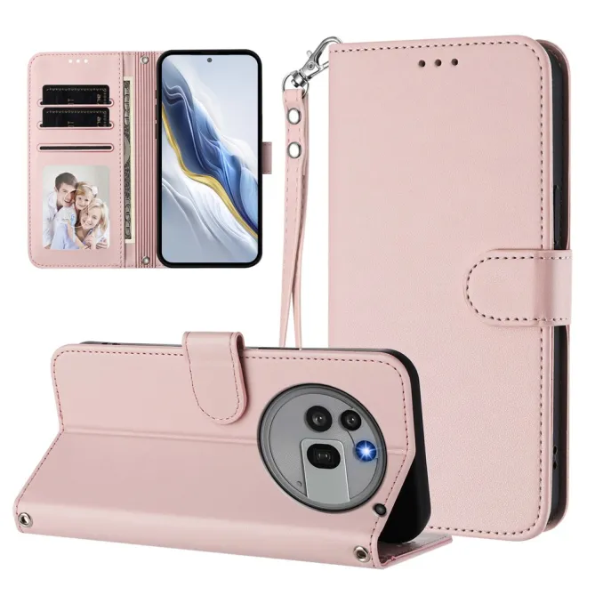 Housse Nothing Phone (3a) Pro Simili Cuir Sangle Porte-Cartes 9