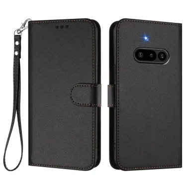 Housse Nothing Phone (3a) Simili Cuir Sangle Porte-Cartes 12
