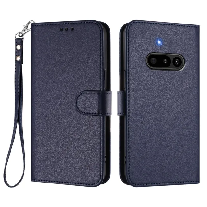 Housse Nothing Phone (3a) Simili Cuir Sangle Porte-Cartes 12