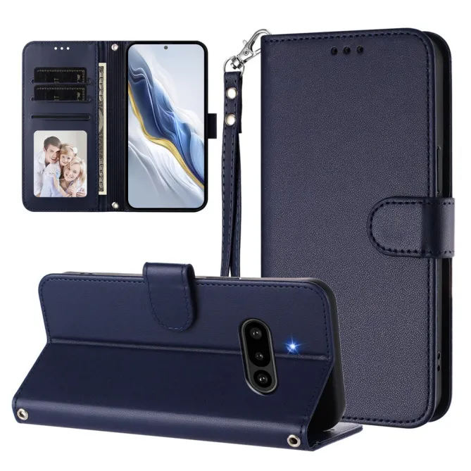 Housse Nothing Phone (3a) Simili Cuir Sangle Porte-Cartes 12