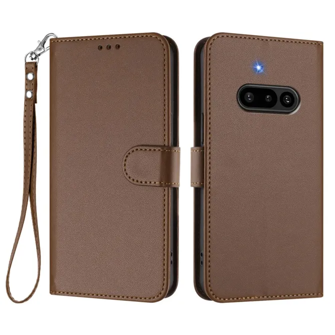Housse Nothing Phone (3a) Simili Cuir Sangle Porte-Cartes 12
