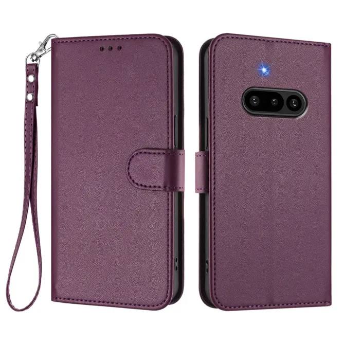 Housse Nothing Phone (3a) Simili Cuir Sangle Porte-Cartes 12