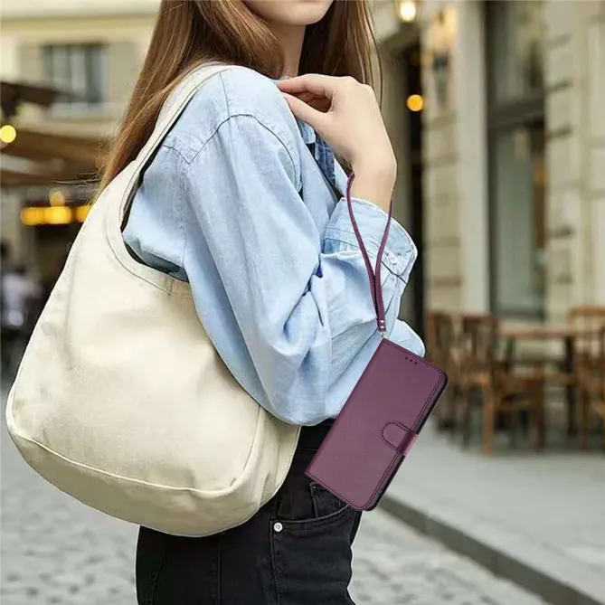 Housse Nothing Phone (3a) Simili Cuir Sangle Porte-Cartes 12