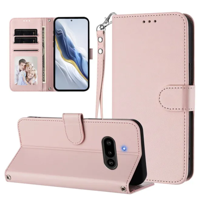 Housse Nothing Phone (3a) Simili Cuir Sangle Porte-Cartes 12