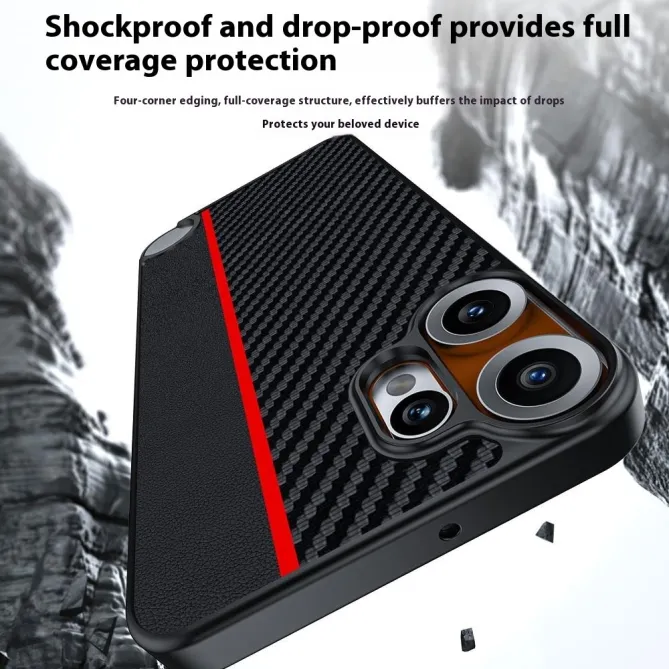 Coque CMF Phone 2 Pro Fibre de Carbone Protection 2