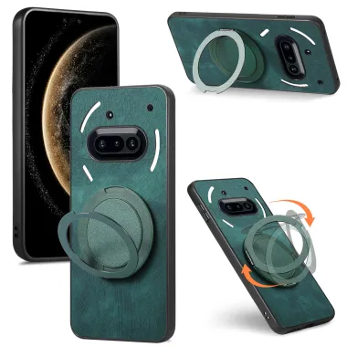 Coque Nothing Phone (3a) Simili Cuir Béquille Protection 5