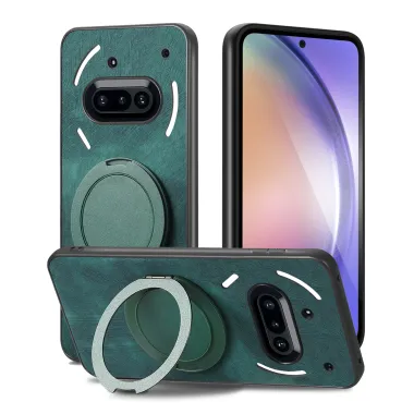 Coque Nothing Phone (3a) Simili Cuir Béquille Protection 5