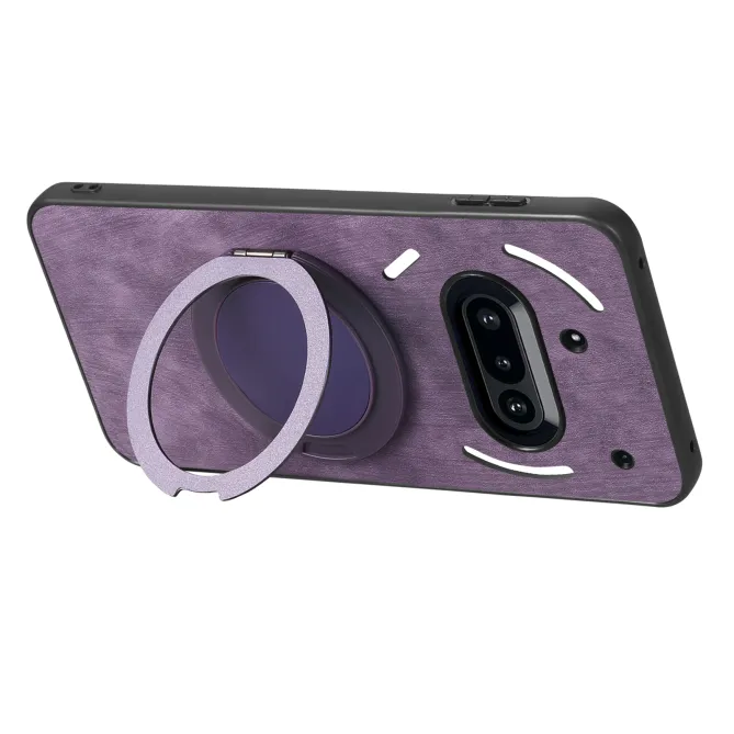 Coque Nothing Phone (3a) Simili Cuir Béquille Protection 5