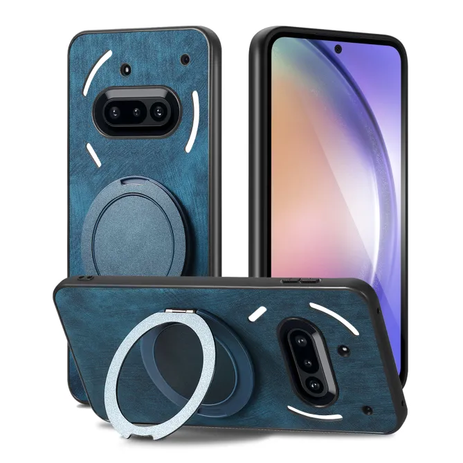 Coque Nothing Phone (3a) Simili Cuir Béquille Protection 5