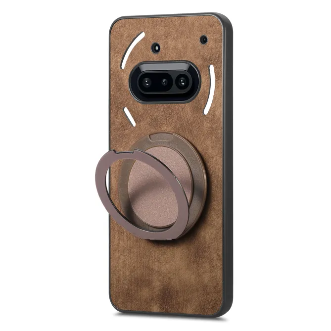 Coque Nothing Phone (3a) Simili Cuir Béquille Protection 5