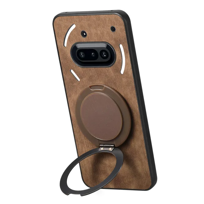 Coque Nothing Phone (3a) Simili Cuir Béquille Protection 5