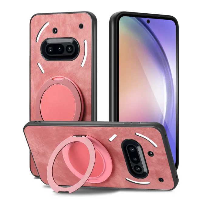 Coque Nothing Phone (3a) Simili Cuir Béquille Protection 5