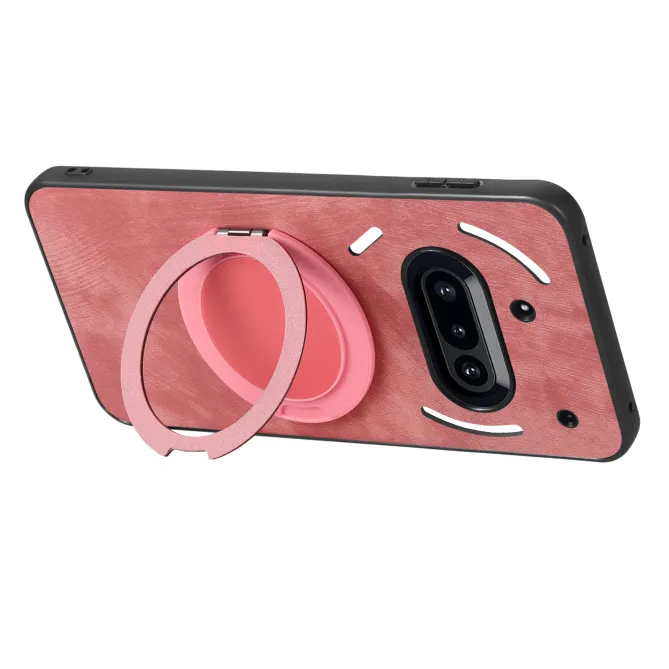 Coque Nothing Phone (3a) Simili Cuir Béquille Protection 5