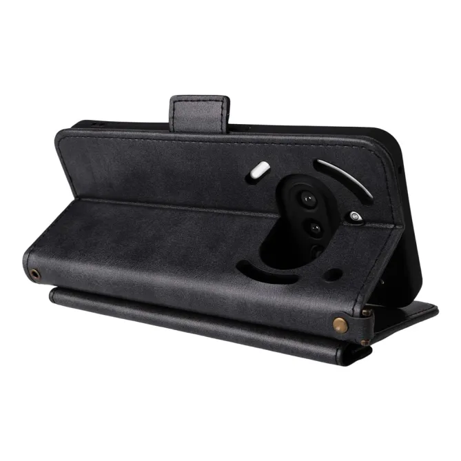 Housse Nothing Phone (3a) Simili Cuir Sangle Porte-Cartes 13