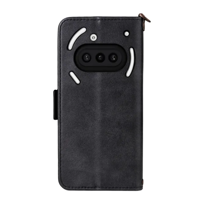 Housse Nothing Phone (3a) Simili Cuir Sangle Porte-Cartes 13