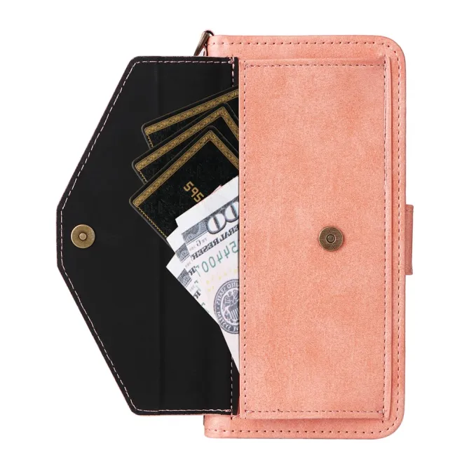 Housse Nothing Phone (3a) Simili Cuir Sangle Porte-Cartes 13