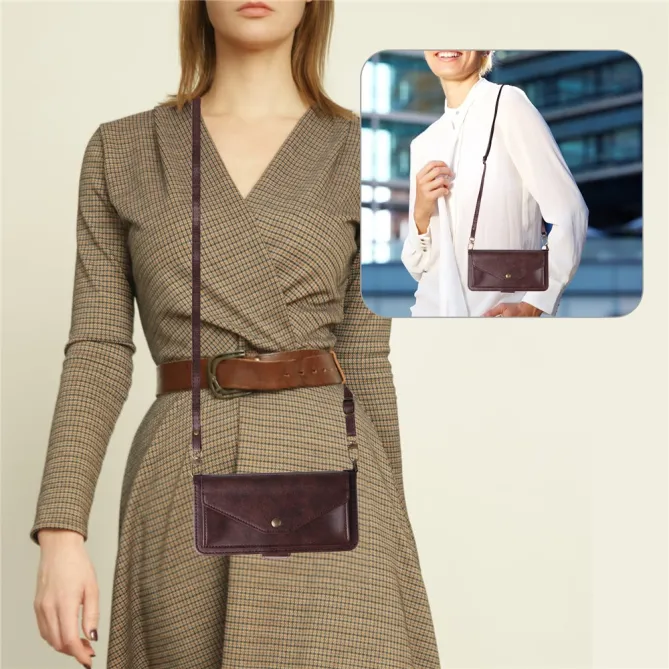 Housse Nothing Phone (3a) Simili Cuir Sangle Porte-Cartes 13