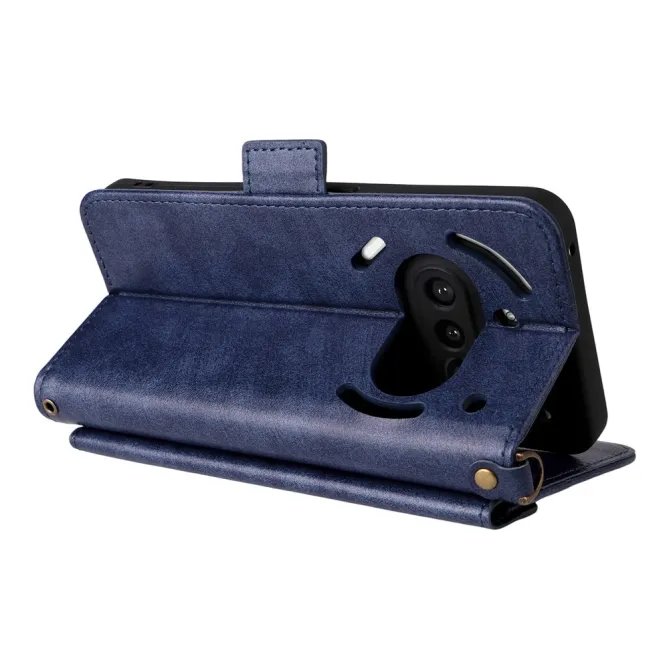 Housse Nothing Phone (3a) Simili Cuir Sangle Porte-Cartes 13