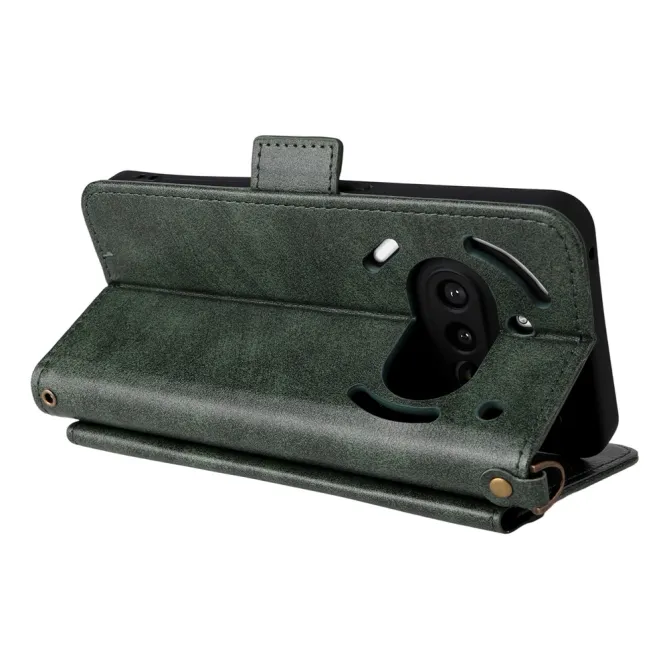 Housse Nothing Phone (3a) Simili Cuir Sangle Porte-Cartes 13