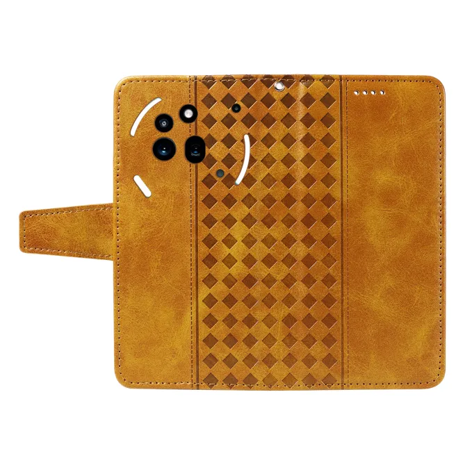 Housse Nothing Phone (3a) Pro Simili Cuir Sangle Porte-Cartes 10