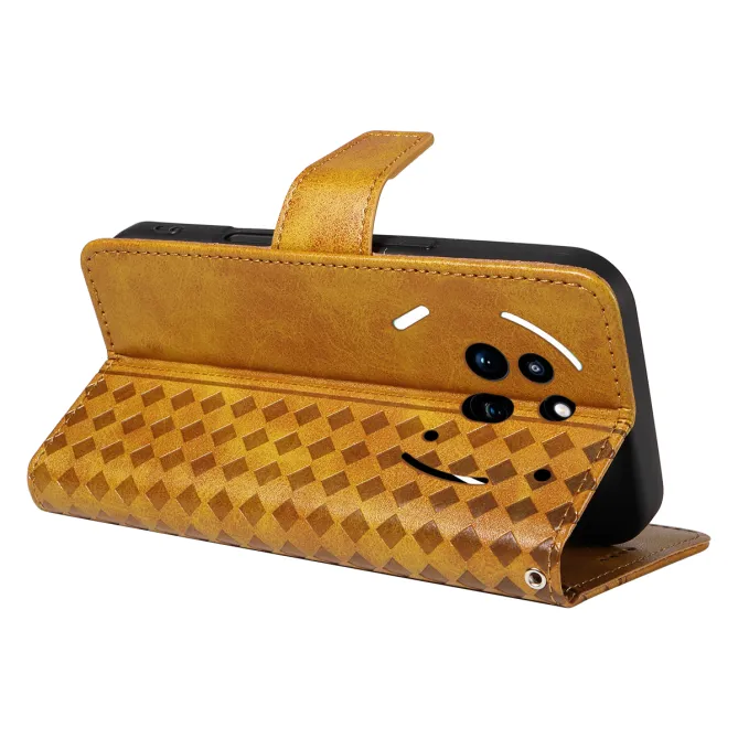 Housse Nothing Phone (3a) Pro Simili Cuir Sangle Porte-Cartes 10