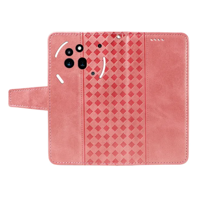 Housse Nothing Phone (3a) Pro Simili Cuir Sangle Porte-Cartes 10