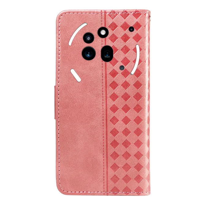 Housse Nothing Phone (3a) Pro Simili Cuir Sangle Porte-Cartes 10