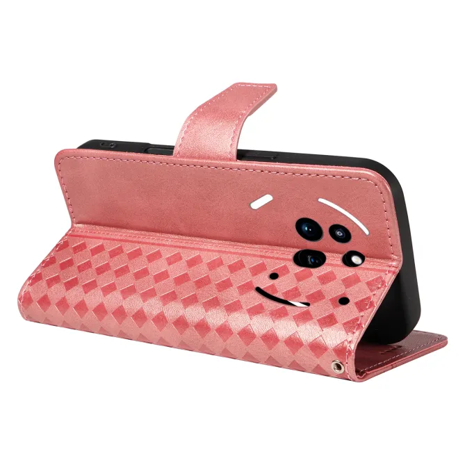 Housse Nothing Phone (3a) Pro Simili Cuir Sangle Porte-Cartes 10