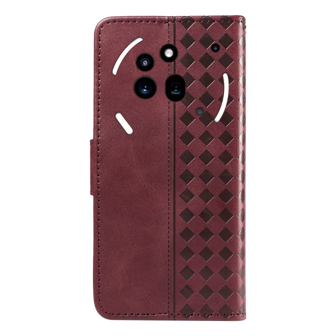 Housse Nothing Phone (3a) Pro Simili Cuir Sangle Porte-Cartes 10