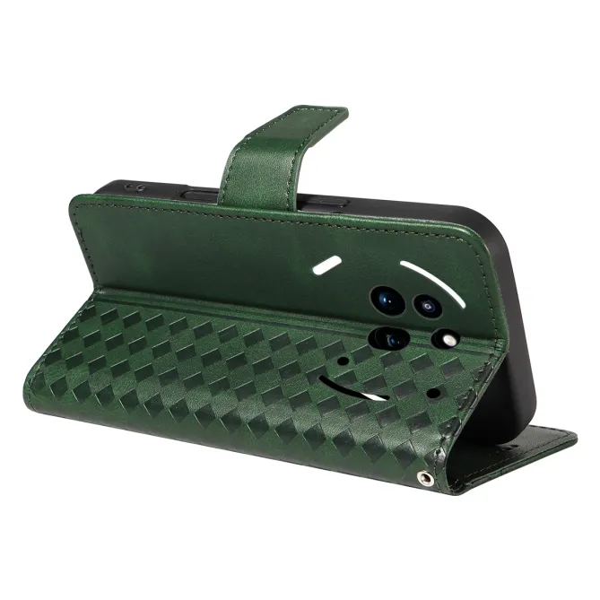 Housse Nothing Phone (3a) Pro Simili Cuir Sangle Porte-Cartes 10