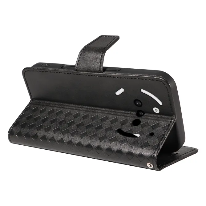 Housse Nothing Phone (3a) Simili Cuir Sangle Porte-Cartes 14