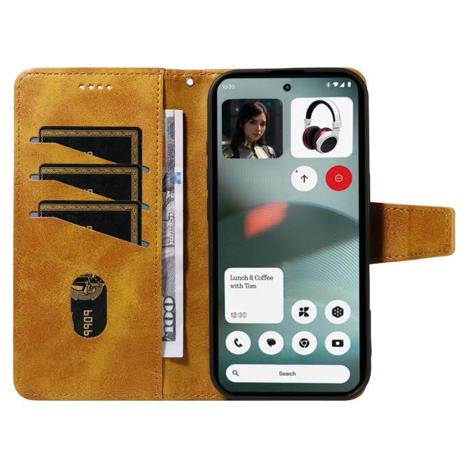 Housse Nothing Phone (3) Simili Cuir Sangle Porte-Cartes