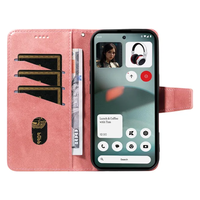 Housse Nothing Phone (3) Simili Cuir Sangle Porte-Cartes