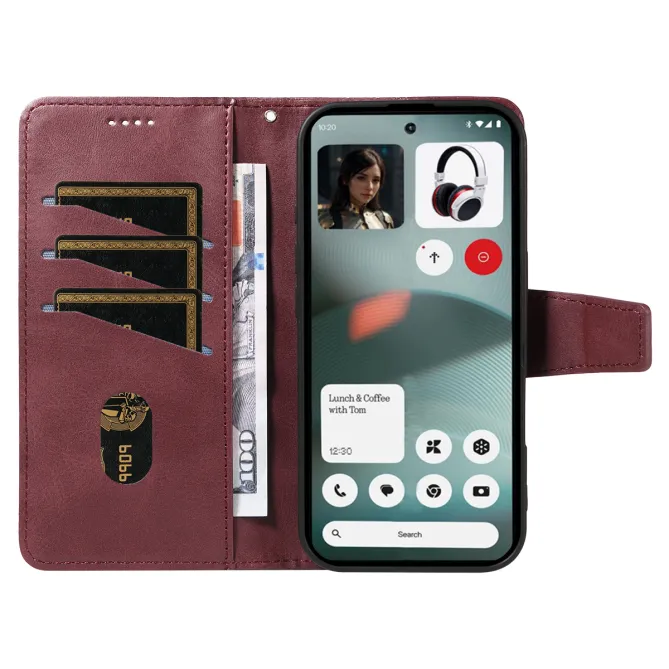 Housse Nothing Phone (3) Simili Cuir Sangle Porte-Cartes