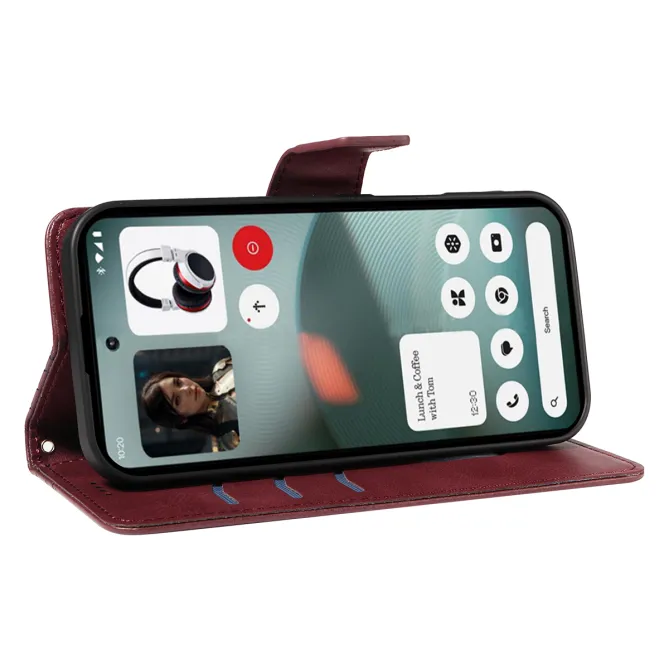 Housse Nothing Phone (3) Simili Cuir Sangle Porte-Cartes