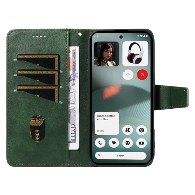 Housse Nothing Phone (3) Simili Cuir Sangle Porte-Cartes