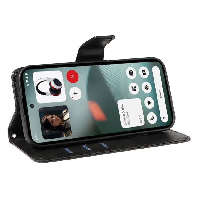 Housse Nothing Phone (3) Simili Cuir Sangle Porte-Cartes