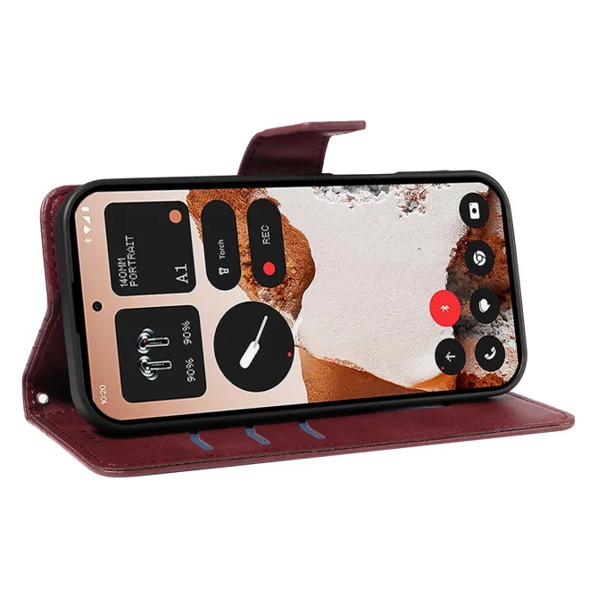 Housse CMF Phone 2 Pro Simili Cuir Sangle Porte-Cartes 9