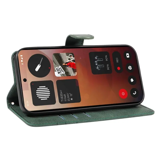 Housse Nothing Phone (3a) Pro Simili Cuir Porte-Cartes 8