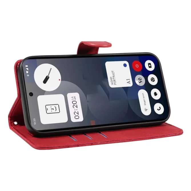 Housse Nothing Phone (3a) Simili Cuir Porte-Cartes 10