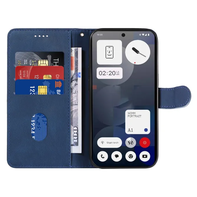 Housse Nothing Phone (3a) Simili Cuir Porte-Cartes 10