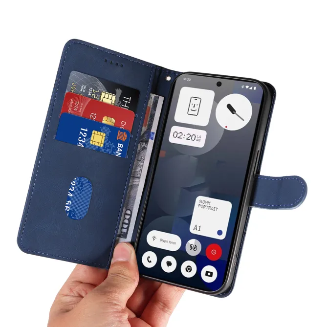 Housse Nothing Phone (3a) Simili Cuir Porte-Cartes 10