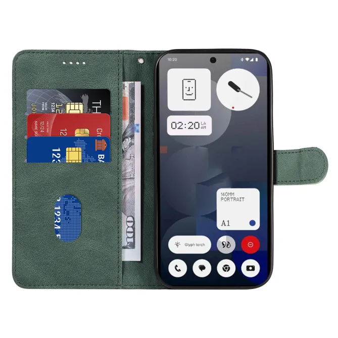 Housse Nothing Phone (3a) Simili Cuir Porte-Cartes 10