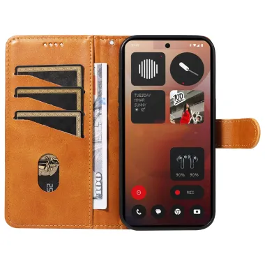 Housse Nothing Phone (3a) Pro Simili Cuir Porte-Cartes 9