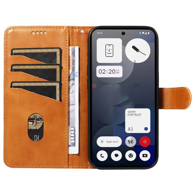 Housse Nothing Phone (3a) Simili Cuir Porte-Cartes 11