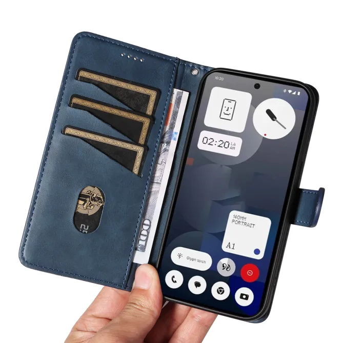 Housse Nothing Phone (3a) Simili Cuir Porte-Cartes 11