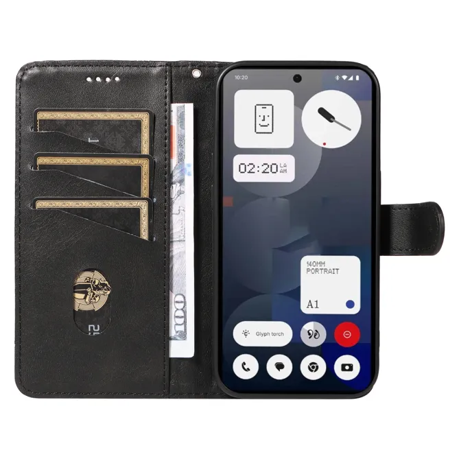 Housse Nothing Phone (3a) Simili Cuir Porte-Cartes 11