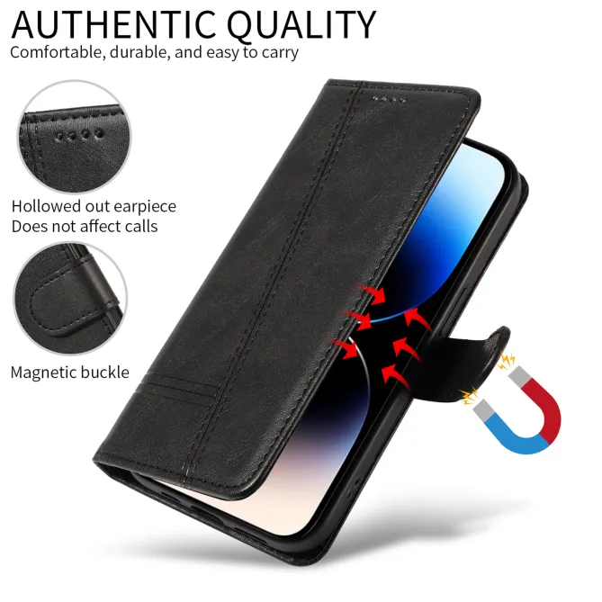 Housse Nothing Phone (3a) Simili Cuir Porte-Cartes 11