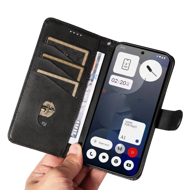 Housse Nothing Phone (3a) Simili Cuir Porte-Cartes 11
